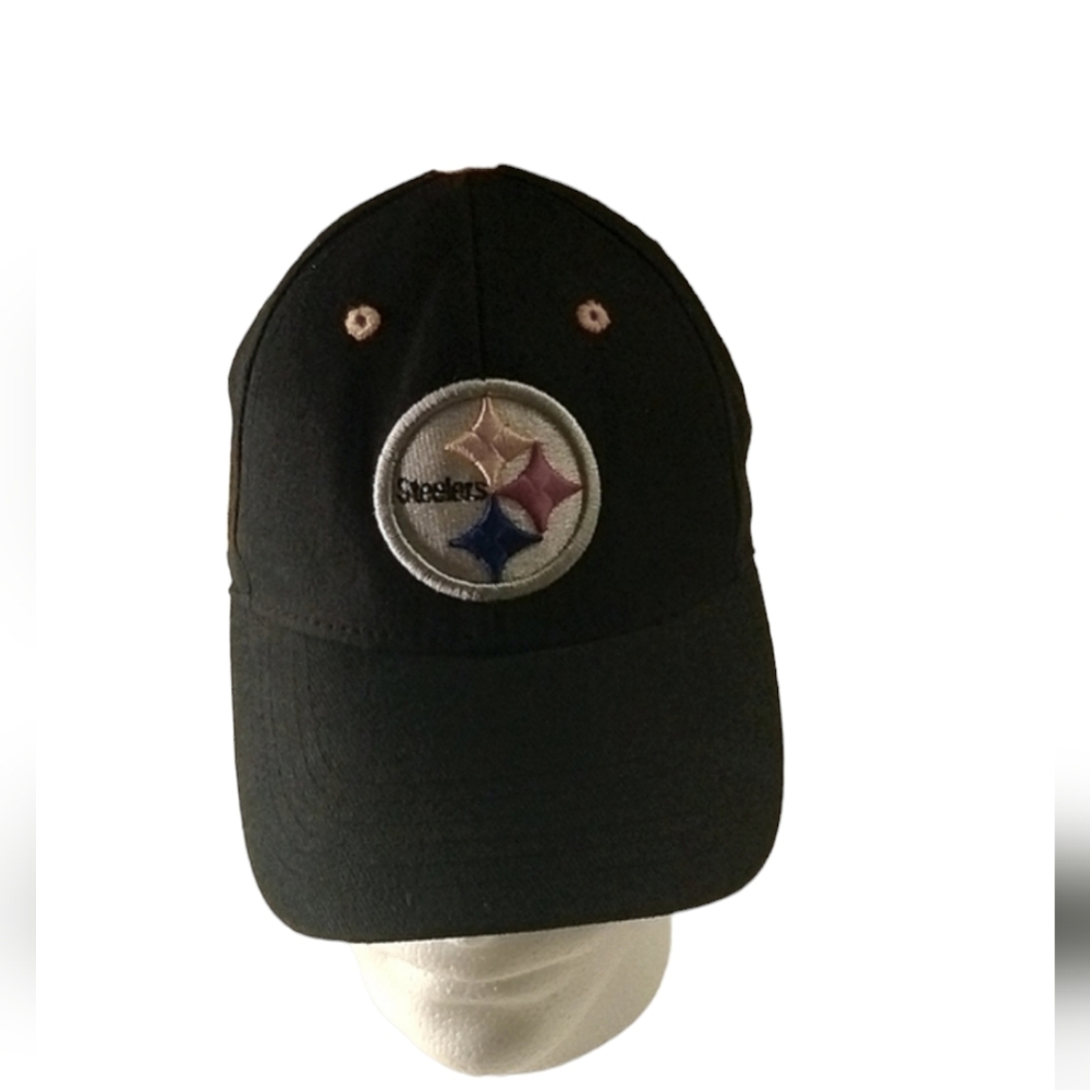 Pittsburgh Steelers hat‎ NFL 100% Cotton Hat Black yellow